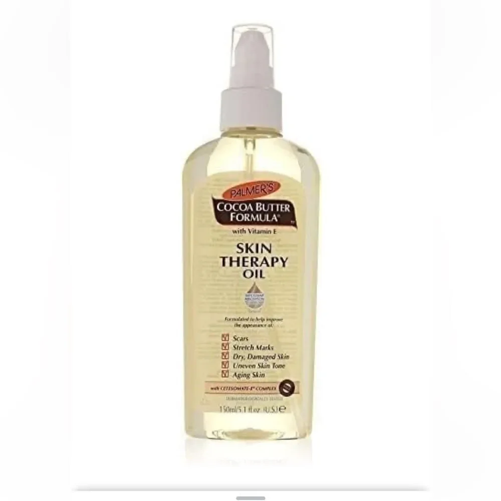 Palmers Cocoa Butter Skin Therapy Oil Pump 5.1 Ounce (150ml)